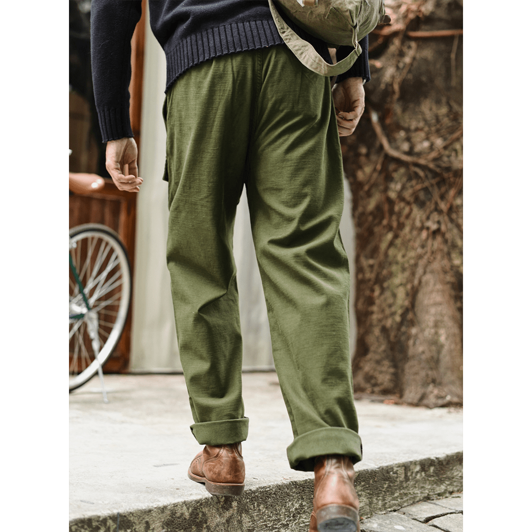 1930'S BRITISH ARMY P37 PANTS (DR0125) - Nttitudoo MFG
