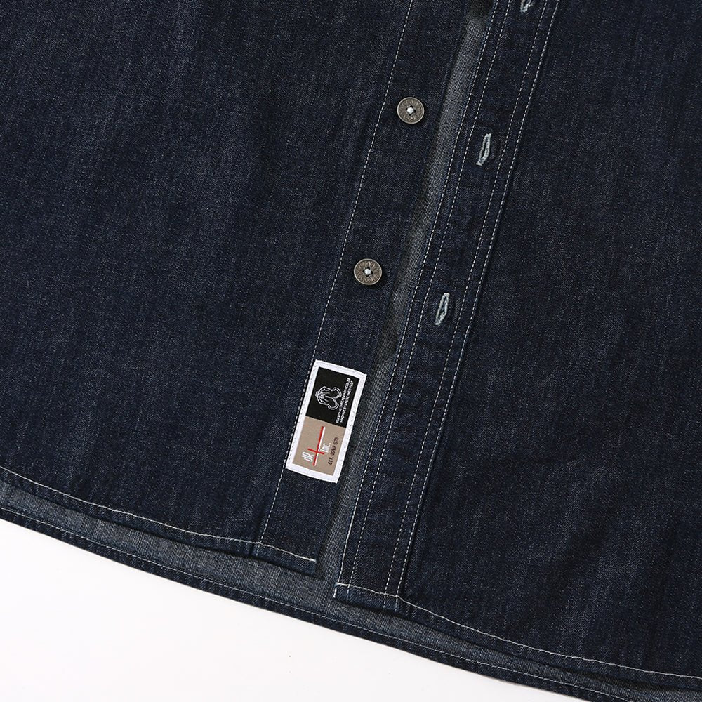 1930'S CIGARETTE POCKET WORK SHIRT (DR0120) - Nttitudoo MFG