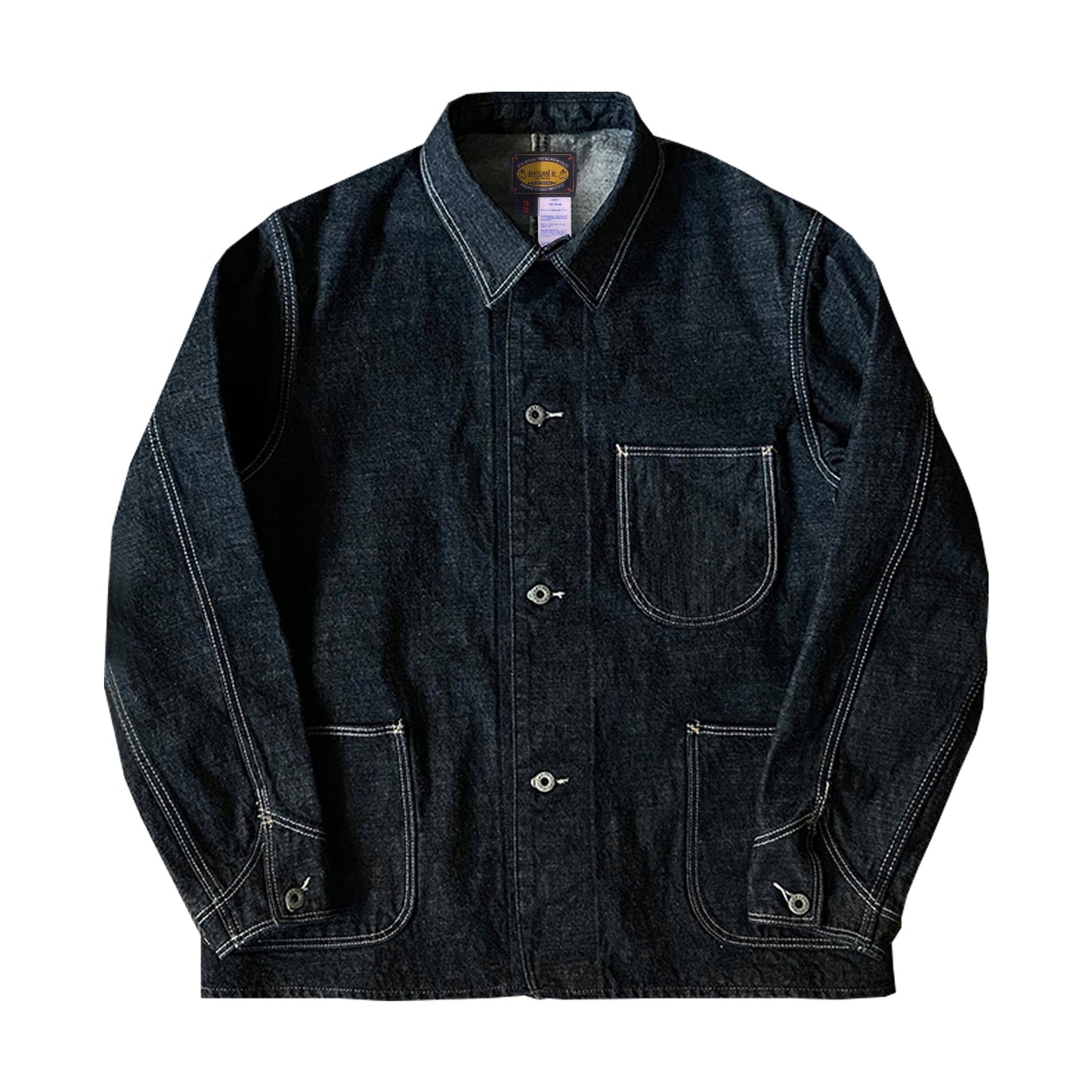 1930’S FRENCH BTF - V3 RAILWAY RANGER JACKET(DR0092) - Nttitudoo MFG