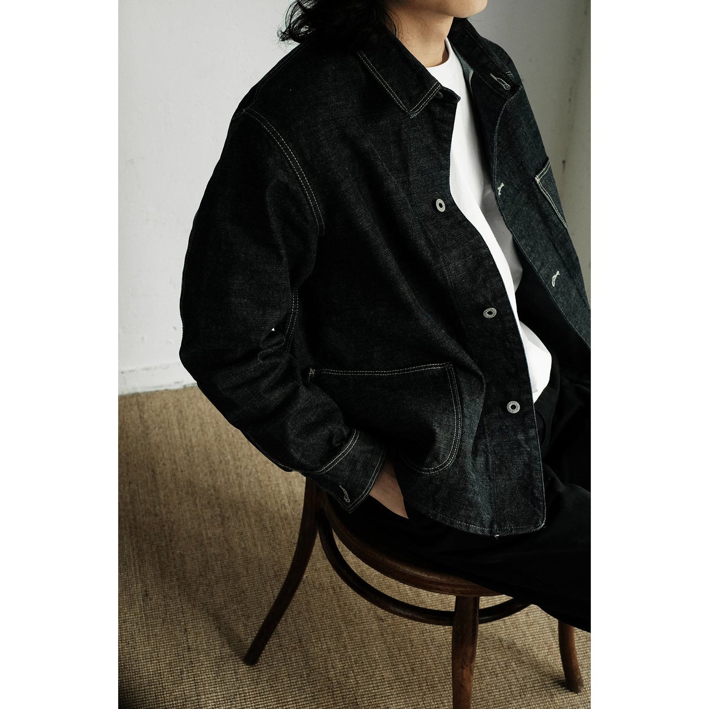 1930’S FRENCH BTF - V3 RAILWAY RANGER JACKET(DR0092) - Nttitudoo MFG