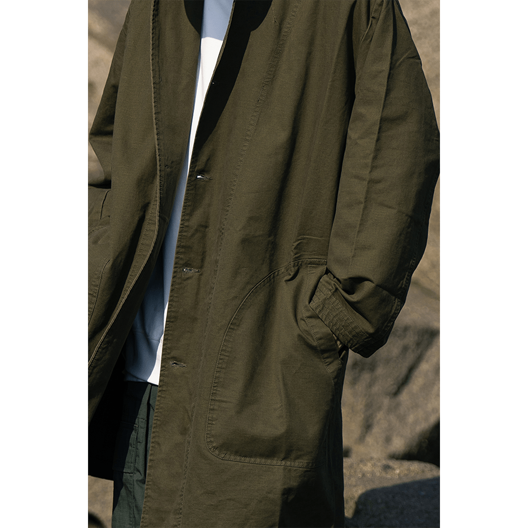 1930'S FRENCH CROIX - ROUSSE INGÉNIEUR COAT (DR0084) - Nttitudoo MFG