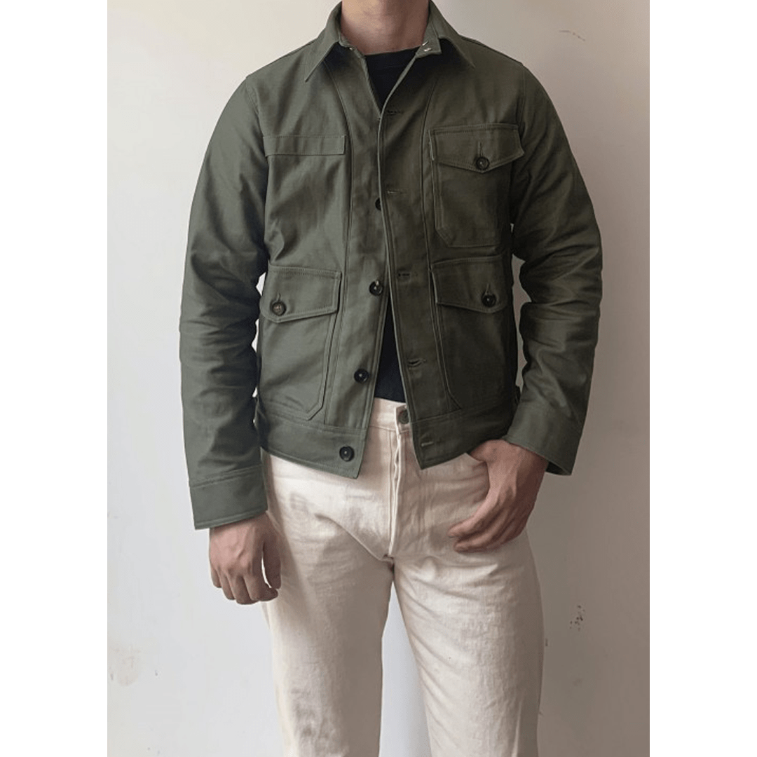 1940'S FRENCH AGENT DE DISPATCHING JACKET (DR0115) - Nttitudoo MFG