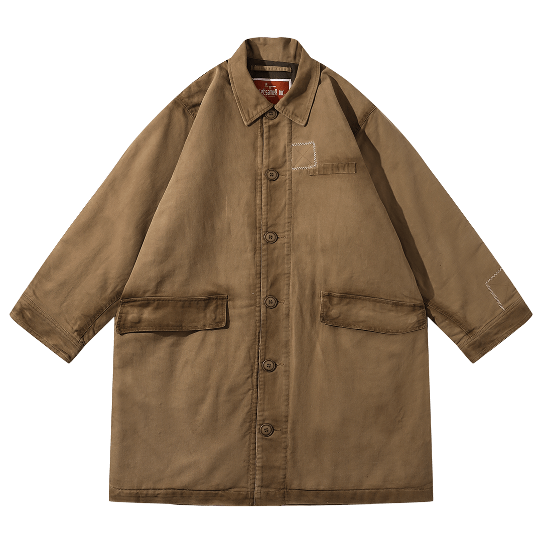 1940'S LE HAVRE DOCKWORKER OVERCOAT (DR0095) – Nttitudoo MFG