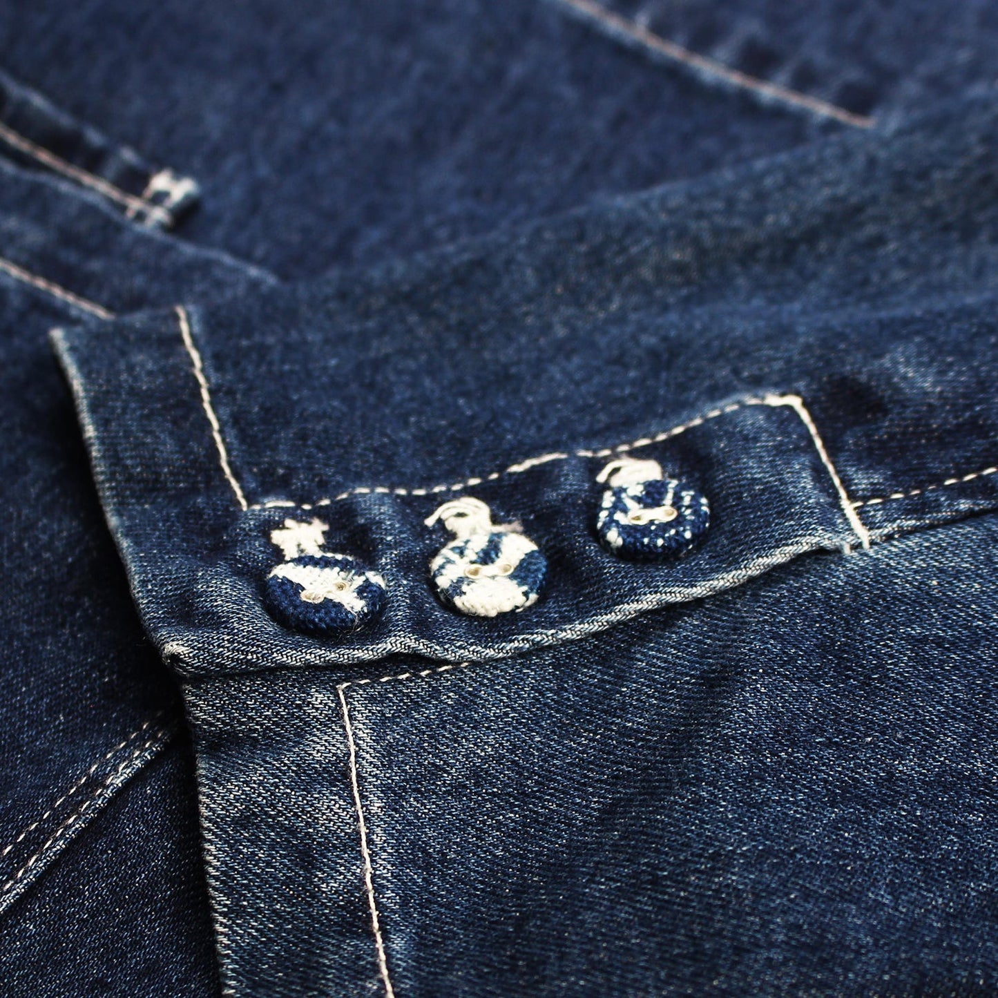 1950'S DENIM COVERALL JACKET (DR0110) - Nttitudoo MFG