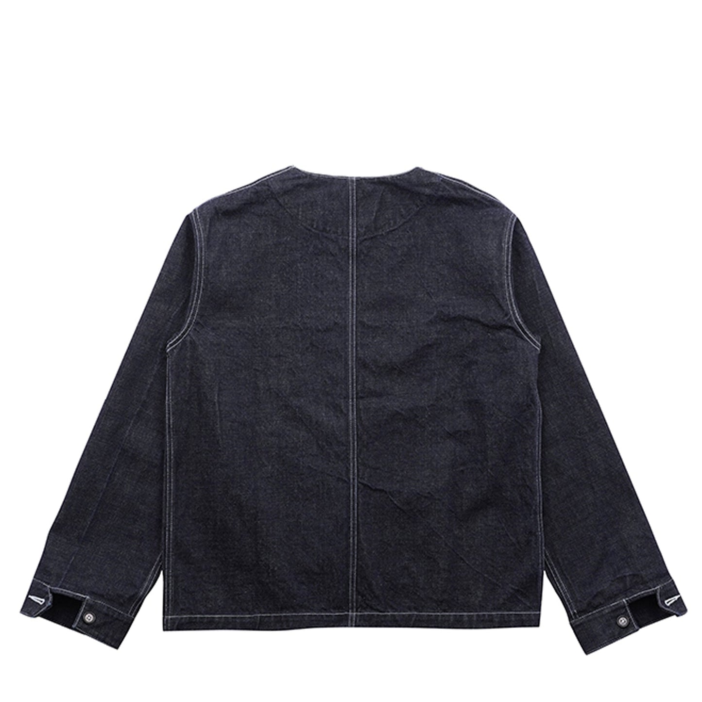 1950’S FRENCH SC - 3 RAILWAY RANGER COLLARLESS JACKET (DR0083) - Nttitudoo MFG