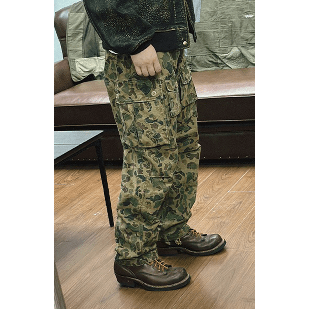 1960'S FRENCH LA 11E BRIGADE PARACHUTISTE MM - 331 PANTS (DR0081) - Nttitudoo MFG