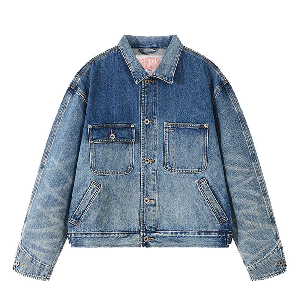 1970'S WESTERN RANCH WORK JACKET (DR0099) - Nttitudoo MFG