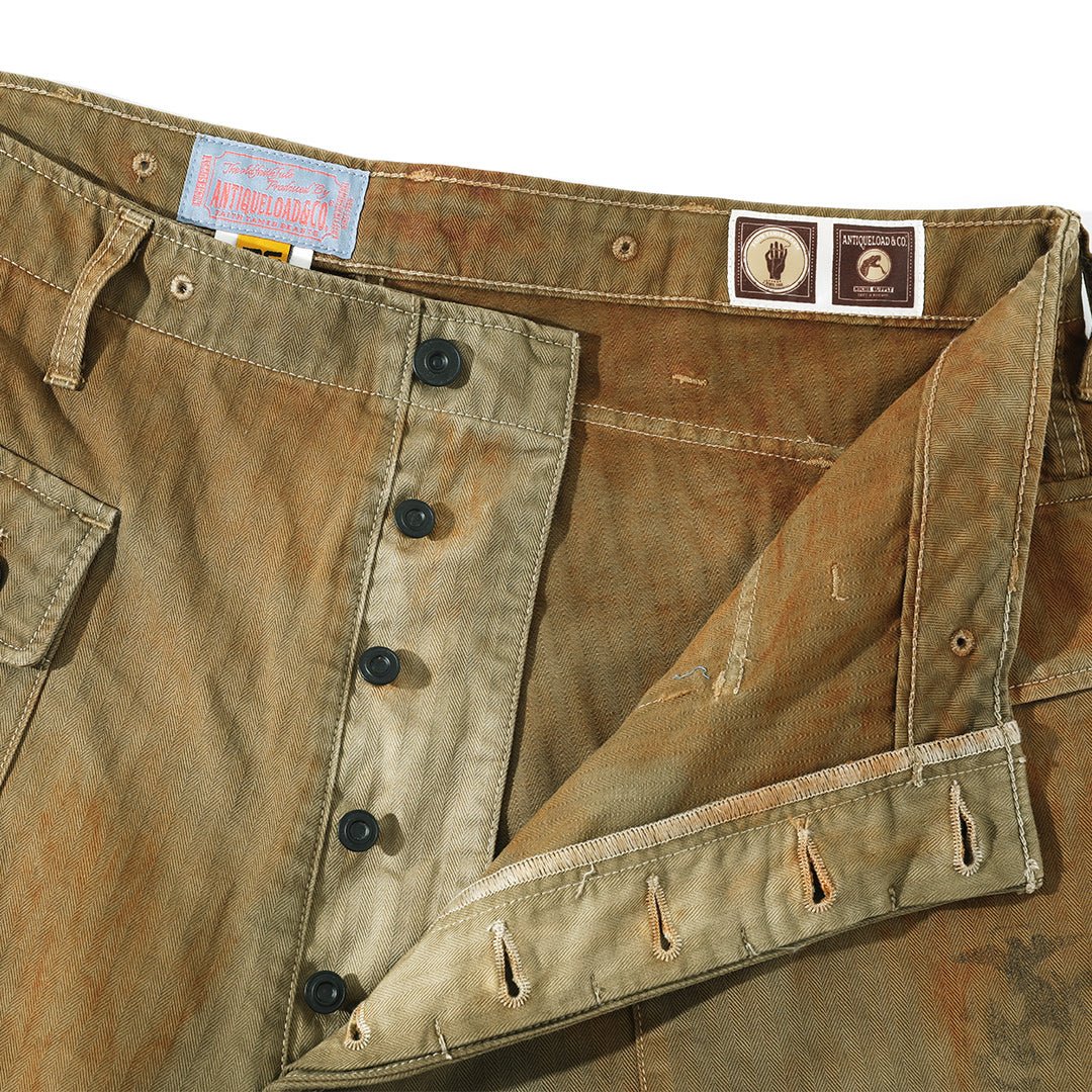 【Anniversary Appreciation Special Discount Edition】1940'S USMC P44 PANTS (DR0127) - Nttitudoo MFG