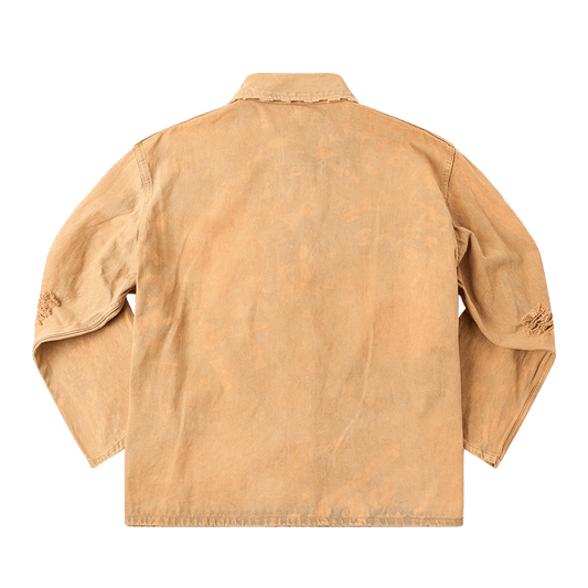 【Anniversary Sale】「CHIJINRIKI DOROZOME series」M - 005 NOUFU JACKET (DR0208) - Nttitudoo MFG