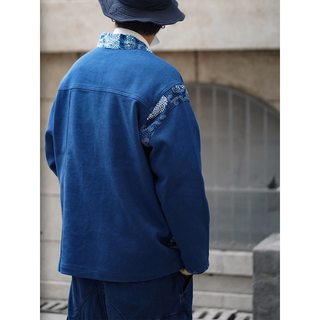 BANDANA - ASYMMETRIC KENDO HAORI JACKET (KR0011) - Nttitudoo MFG