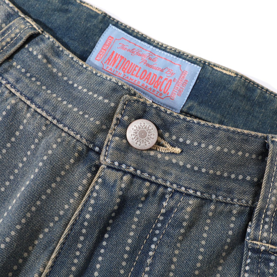 GOLD RUSH LUCKY BATEA WORK PANTS (DR0145) - Nttitudoo MFG