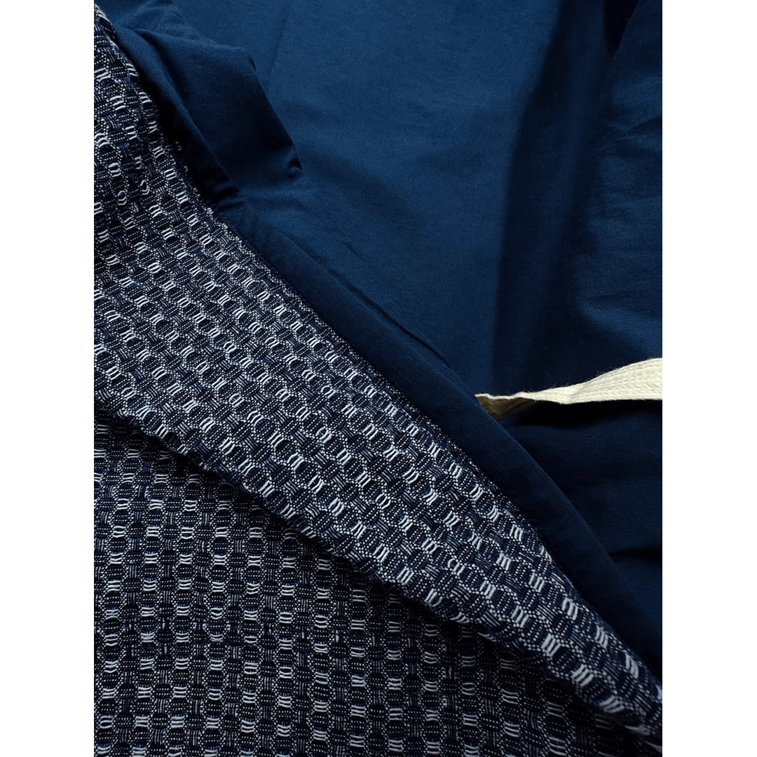 HANDMADE FRAYED RYURIN - PATCHWORK HAORI JACKET(DR0071) - Nttitudoo MFG