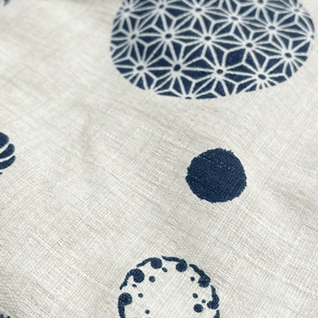 JAPANESE HAND - STITCHED SASHIKO PATCHWORK KAGO SCARF (MM0012) - Nttitudoo MFG