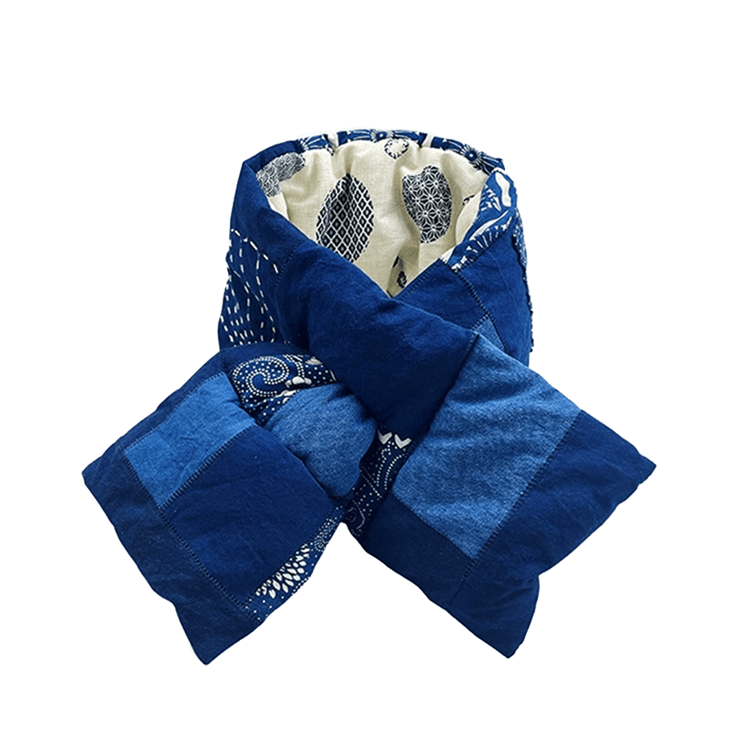 Anniversary Sale】SASHIKO PADDING KAGO SCARF (MM0012) – Nttitudoo MFG