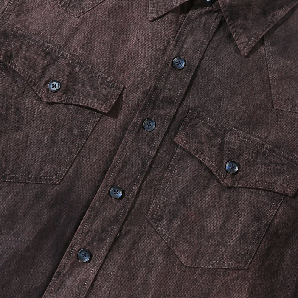 JAPANESE HANDMADE - GOBAISI - DYEING SHIRT (DR0113) - Nttitudoo MFG