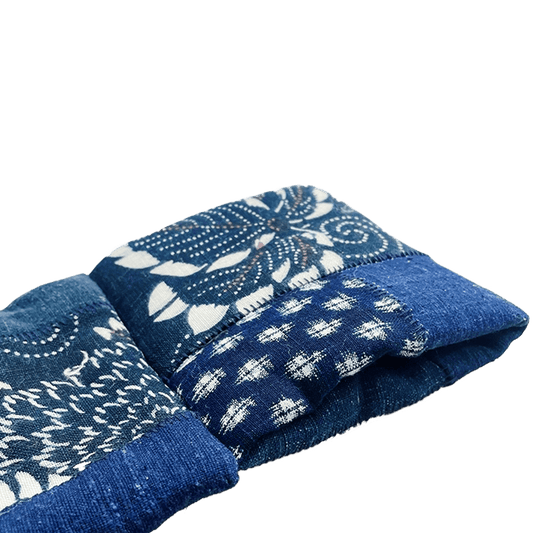 JAPANESE HANDMADE LAMBSWOOL KAGO SCARF (MM0011) - Nttitudoo MFG