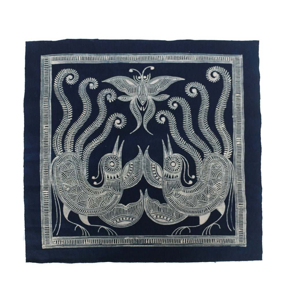 JAPANESE TRADITIONAL ROUKETSU BANDANA (DR0089) - Nttitudoo MFG