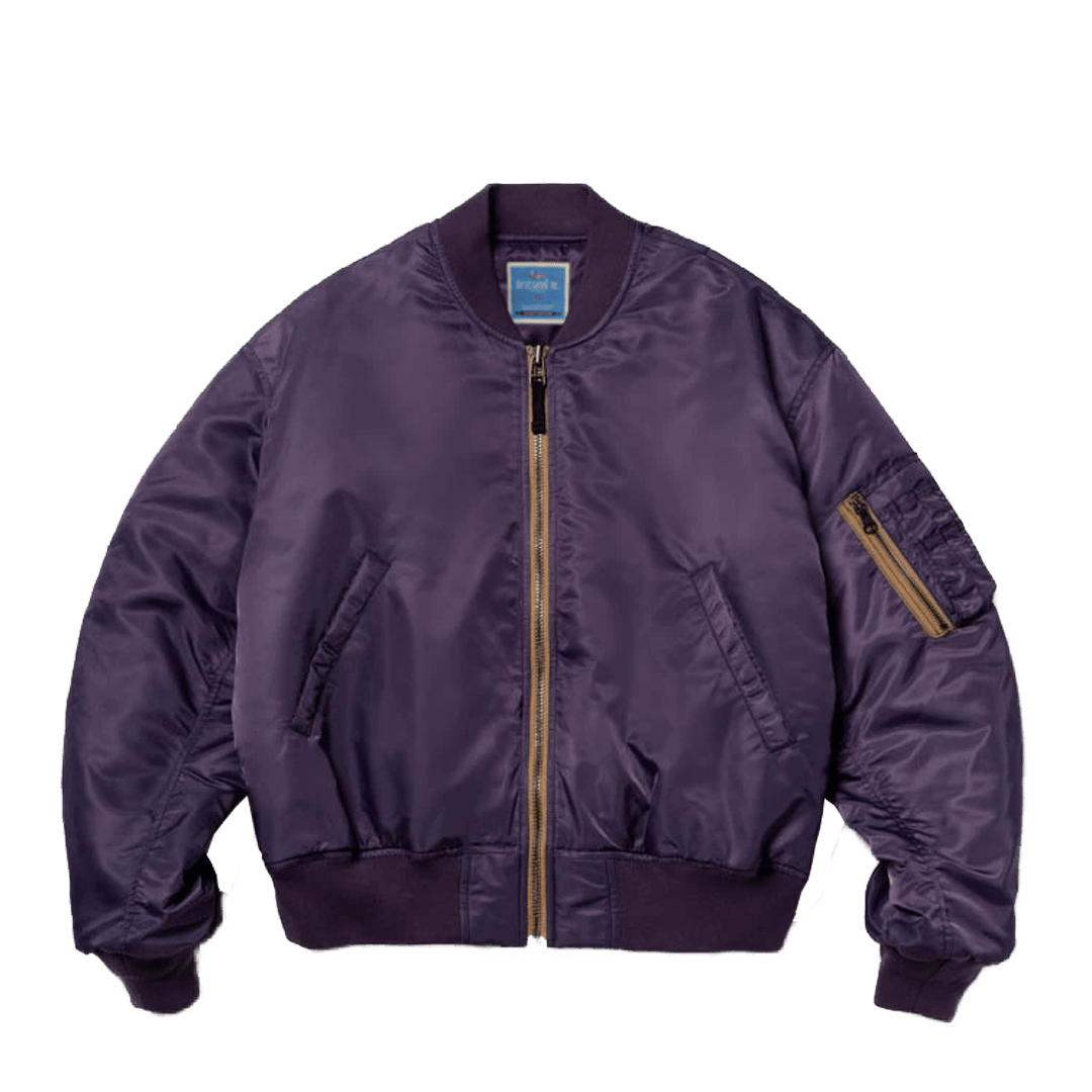 OSAKA PURPLE MA-1 TOUR JACKET (DR0140) – Nttitudoo MFG OSAKA PURPLE MA-1 TOUR JACKET (DR0140) – Nttitudoo MFG