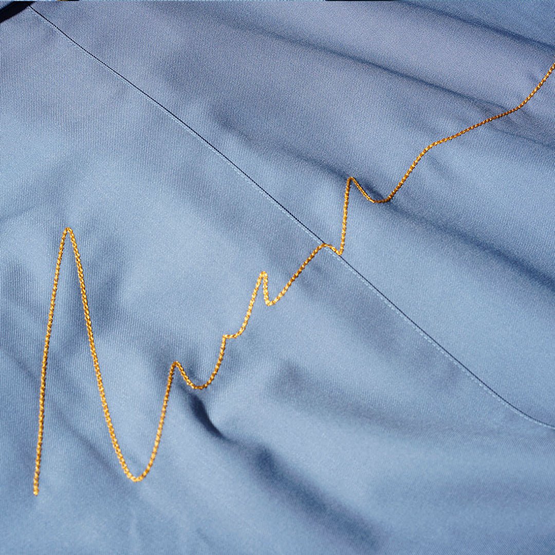 「QUI REMONTE LE COURANT」TWIN - PLACKET WINDBREAKER (DR0105) - Nttitudoo MFG