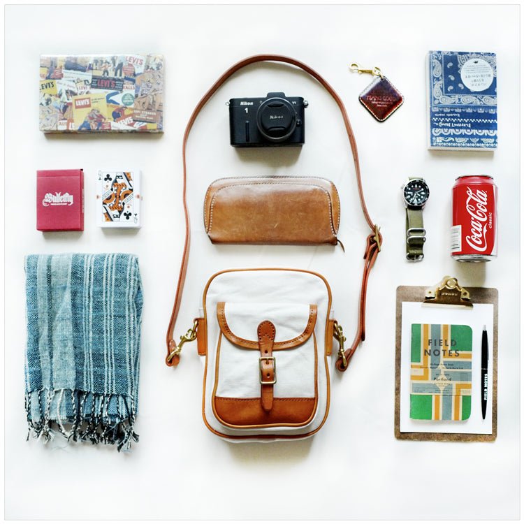 HANDMADE FRENCH RETRO TRUMPET SHOULDER BAG (TG0002) Nttitudoo MFG