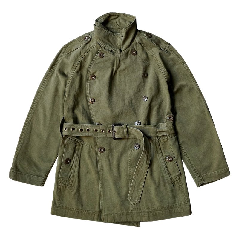 【LIMITED EDITION · OKAYAMA VERSION】RARE REMASTERED 1940'S FRENCH ARMY M38  PALETOT (#OM0001)