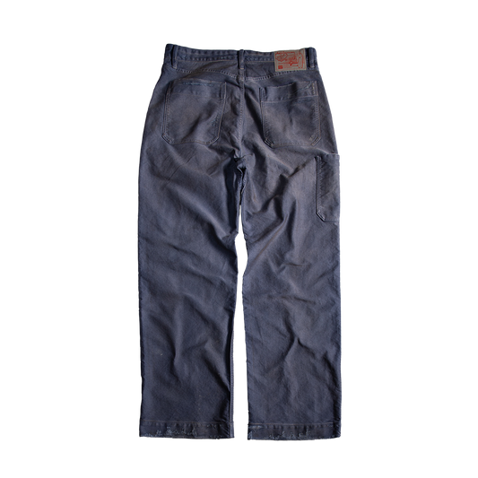 「BLEU DE TRAVAIL」- ARTISANAL MENDING DÉDÉ PANTS (DR0181)