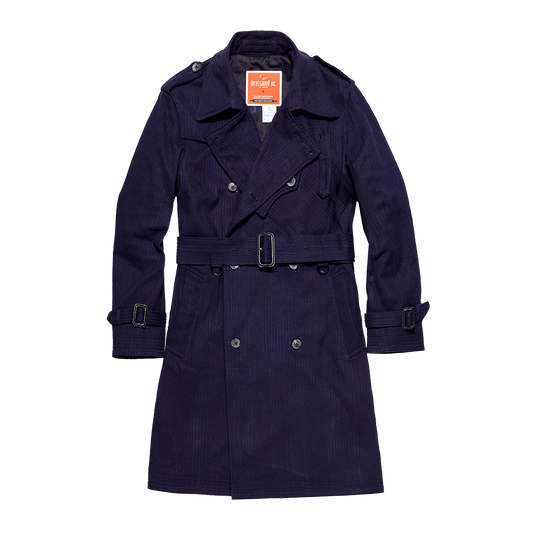 INDIGO COSMOPOLIS TRENCH COAT (DR0066)