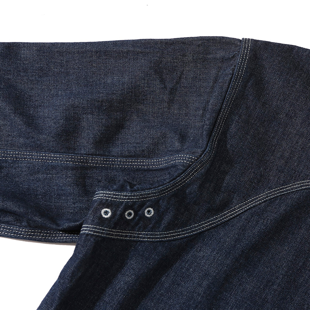 1930'S CIGARETTE POCKET WORK SHIRT (DR0120)