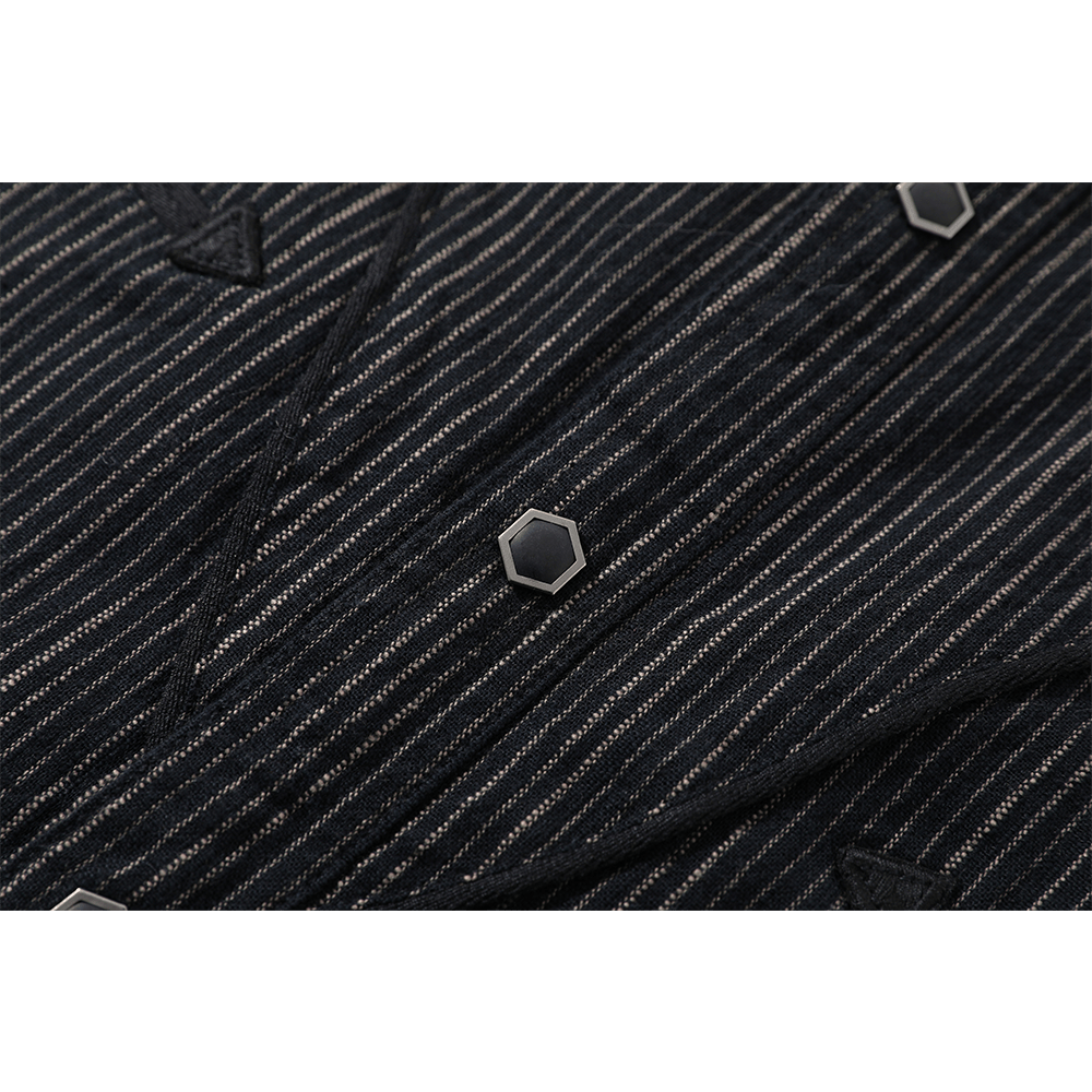 1900'S BLACK ELEPHANT SALOON SHIRT (DR0172) - Nttitudoo MFG