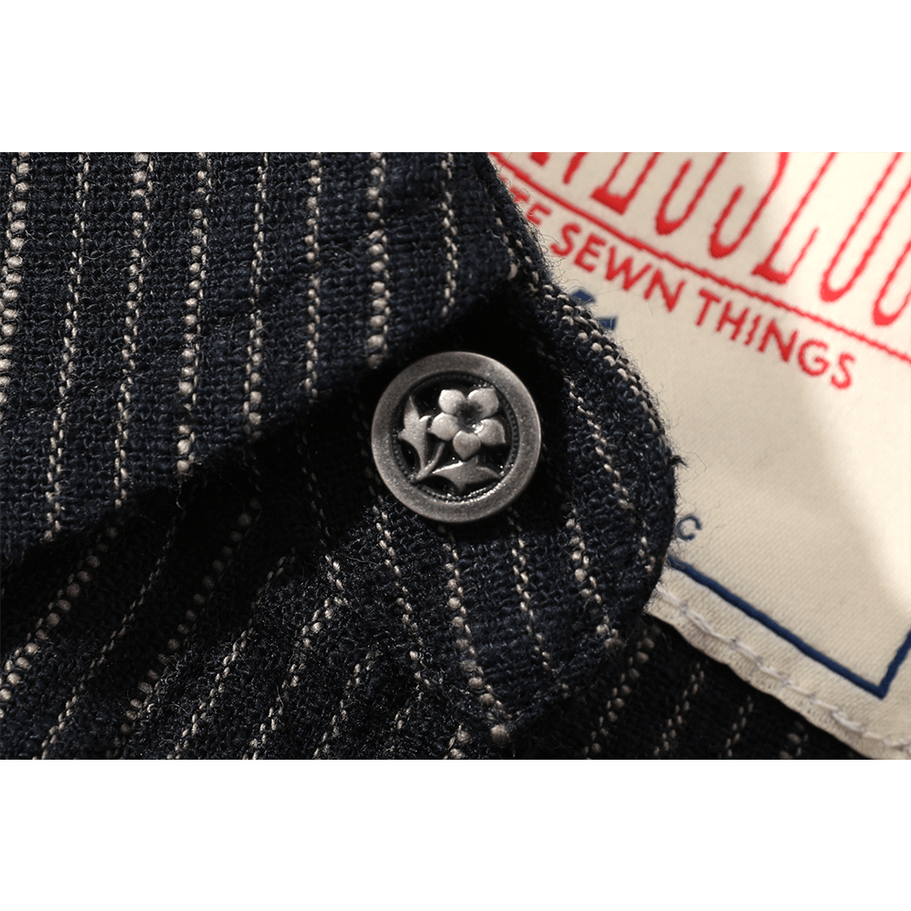 1900'S BLACK ELEPHANT SALOON SHIRT (DR0172) - Nttitudoo MFG