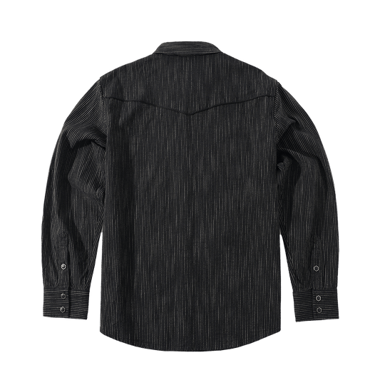 1900'S BLACK ELEPHANT SALOON SHIRT (DR0172) - Nttitudoo MFG