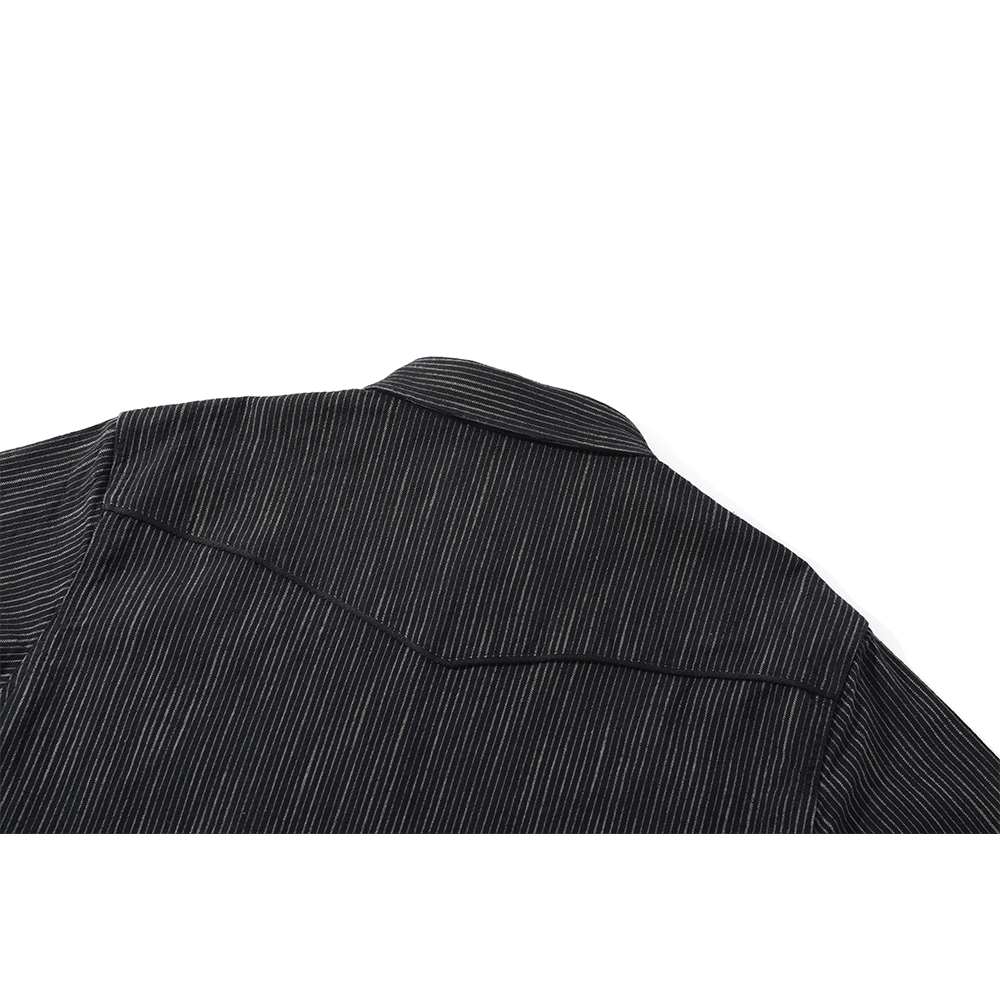 1900'S BLACK ELEPHANT SALOON SHIRT (DR0172) - Nttitudoo MFG