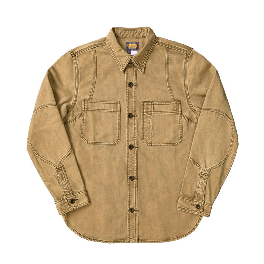 1910’S AMERICAN 「HERACLES」 WORK SHIRT JACKET (DR0011) - Nttitudoo MFG