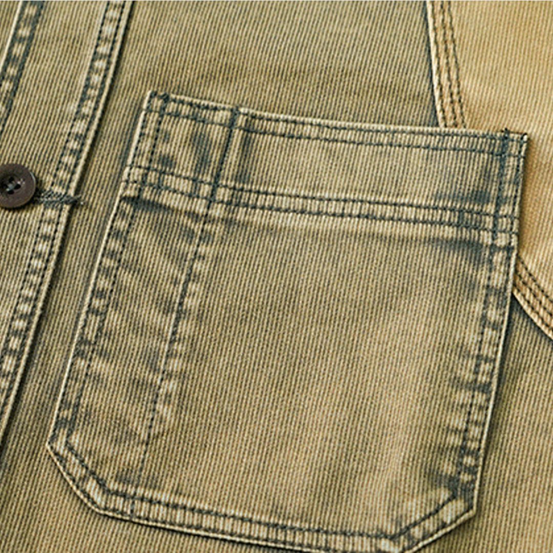 1910’S AMERICAN 「HERACLES」 WORK SHIRT JACKET (DR0011) - Nttitudoo MFG