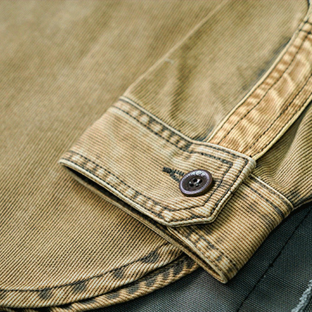 1910’S AMERICAN 「HERACLES」 WORK SHIRT JACKET (DR0011) - Nttitudoo MFG