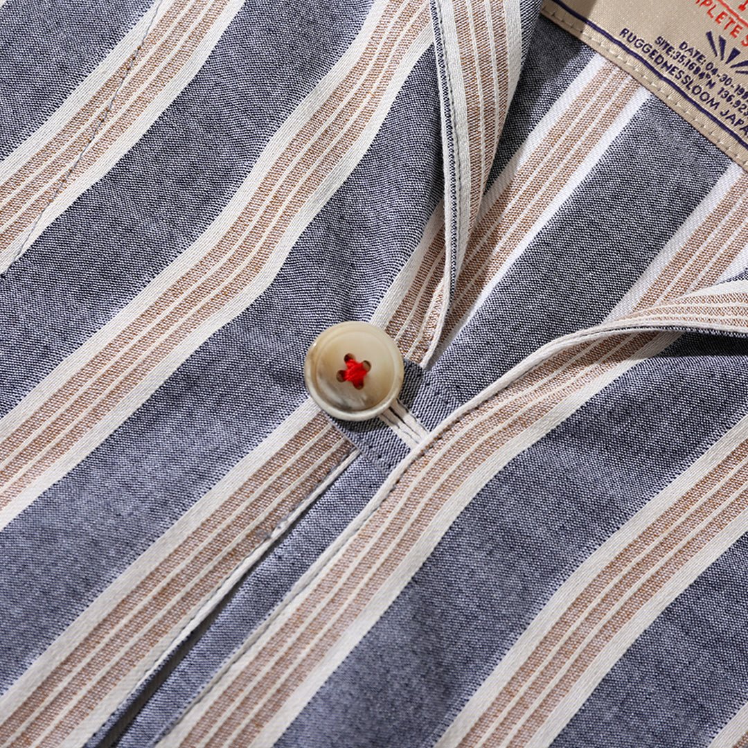1910'S NAVY PULLOVER SHIRT (DR0104) - Nttitudoo MFG