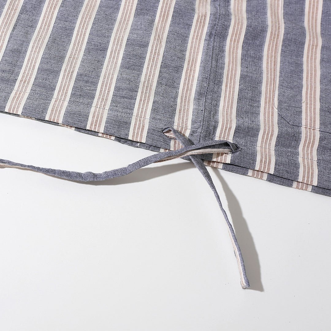 1910'S NAVY PULLOVER SHIRT (DR0104) - Nttitudoo MFG