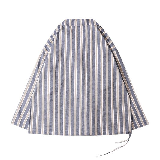 1910'S NAVY PULLOVER SHIRT (DR0104) - Nttitudoo MFG