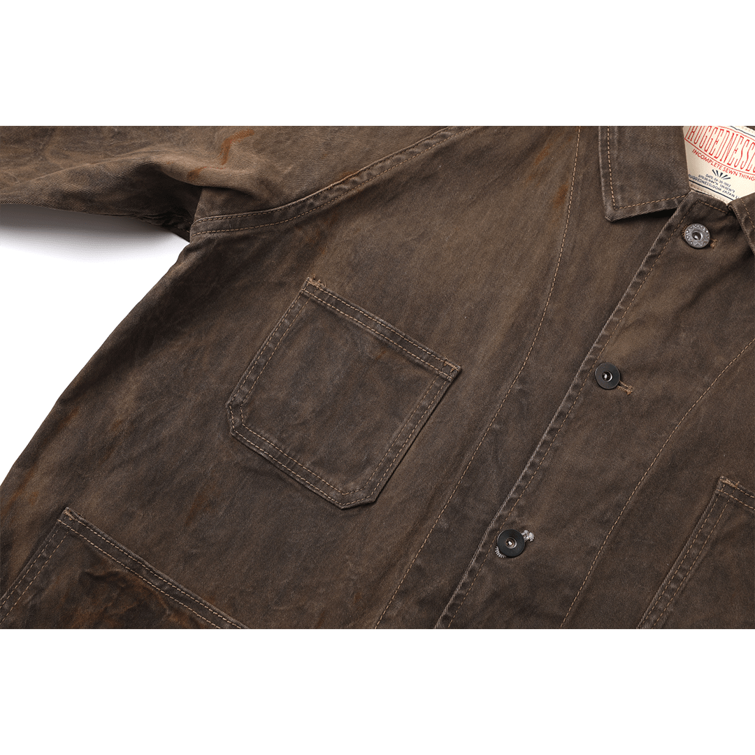 1920'S BOULOGNE GARDEFORÊT JACKET MODÈLE I (DR0204) - Nttitudoo MFG