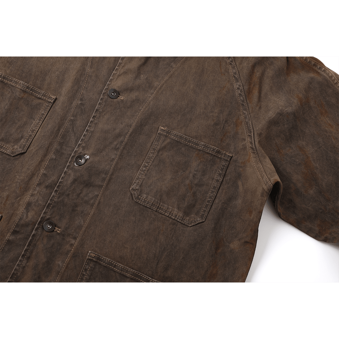 1920'S BOULOGNE GARDEFORÊT JACKET MODÈLE I (DR0204) - Nttitudoo MFG