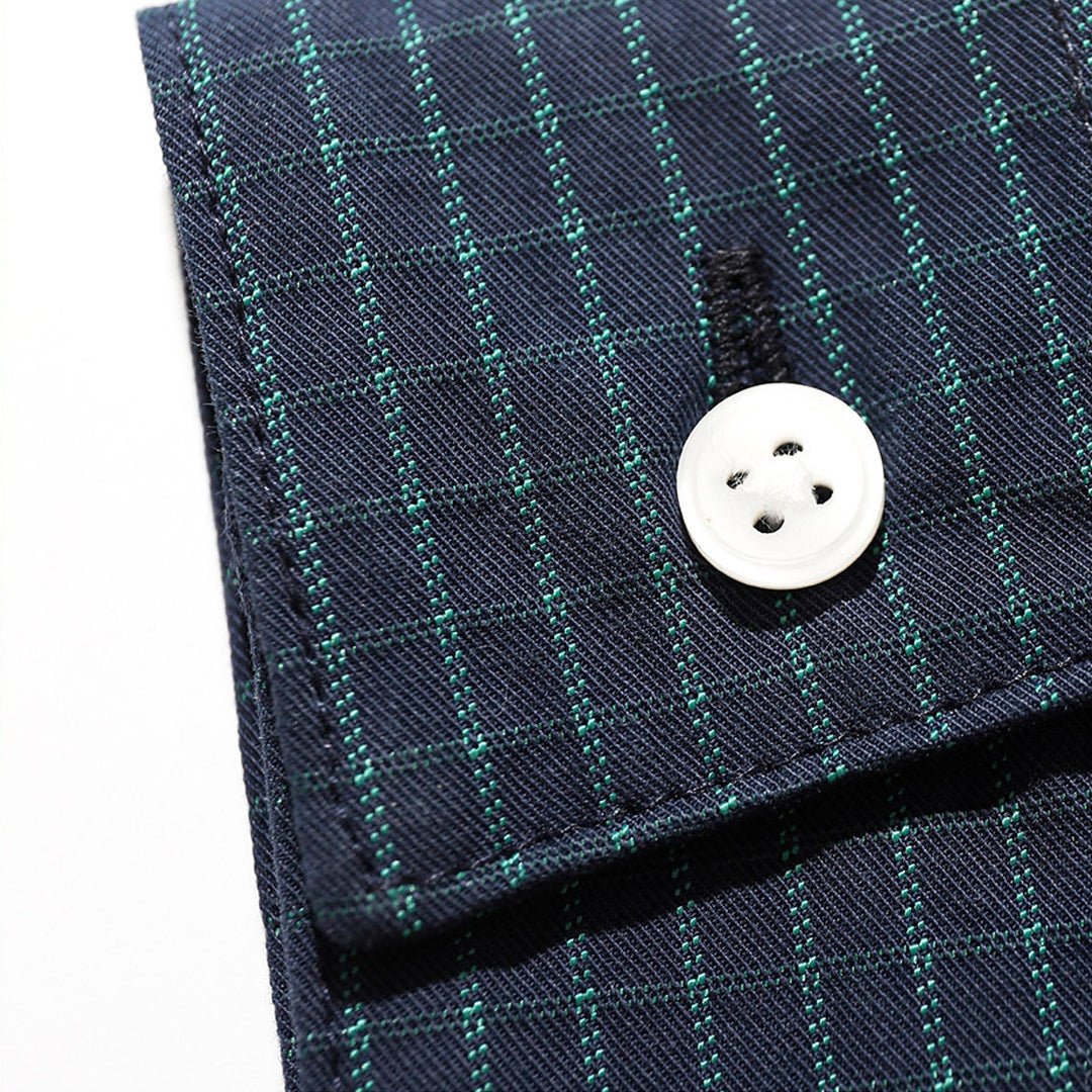 1920'S FRENCH MATELOT TRAIT SOMBRE SHIRT (DR0102) - Nttitudoo MFG