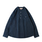 1920'S FRENCH MATELOT TRAIT SOMBRE SHIRT (DR0102) - Nttitudoo MFG