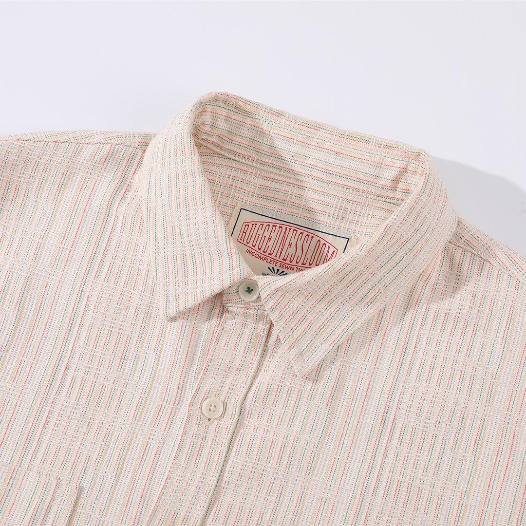 1920'S ROCHEFORT SHIPYARD WORKERS' UNION SHIRT (DR0121) - Nttitudoo MFG