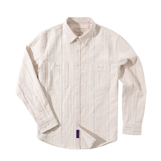 1920'S ROCHEFORT SHIPYARD WORKERS' UNION SHIRT (DR0121) - Nttitudoo MFG