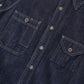 1930'S CIGARETTE POCKET WORK SHIRT (DR0120) - Nttitudoo MFG