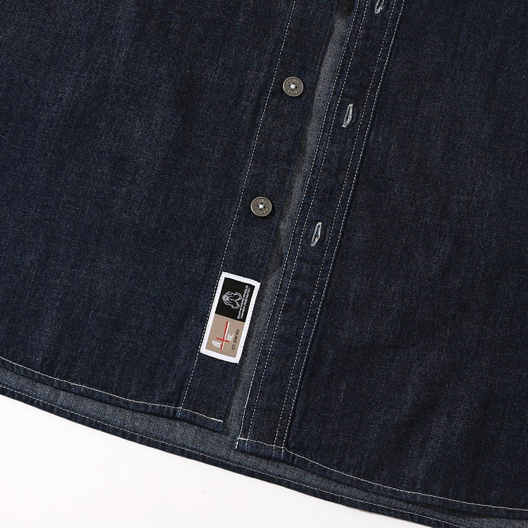 1930'S CIGARETTE POCKET WORK SHIRT (DR0120) - Nttitudoo MFG