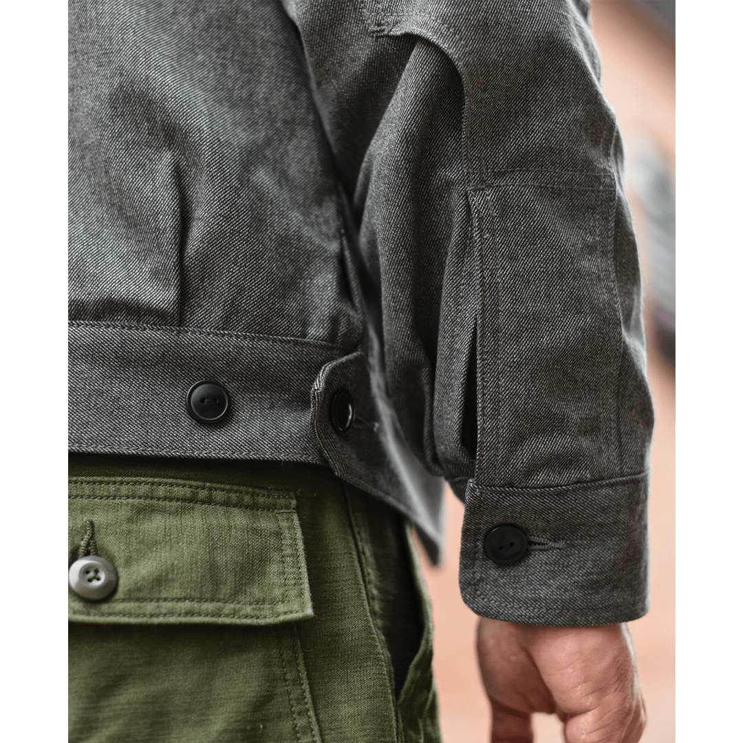 1930'S FRENCH ALPHONSE SHORT JACKET (DR0056) - Nttitudoo MFG