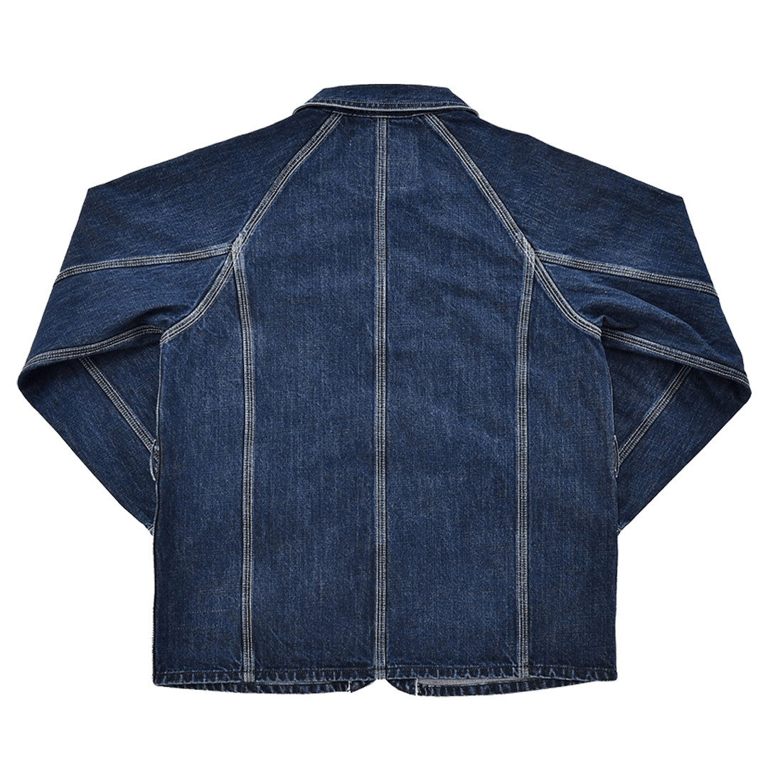 1930’S FRENCH BTF - V2 RAILWAY RANGER BELT JACKET (DR0082) - Nttitudoo MFG