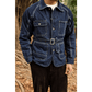 1930’S FRENCH BTF - V2 RAILWAY RANGER BELT JACKET (DR0082) - Nttitudoo MFG