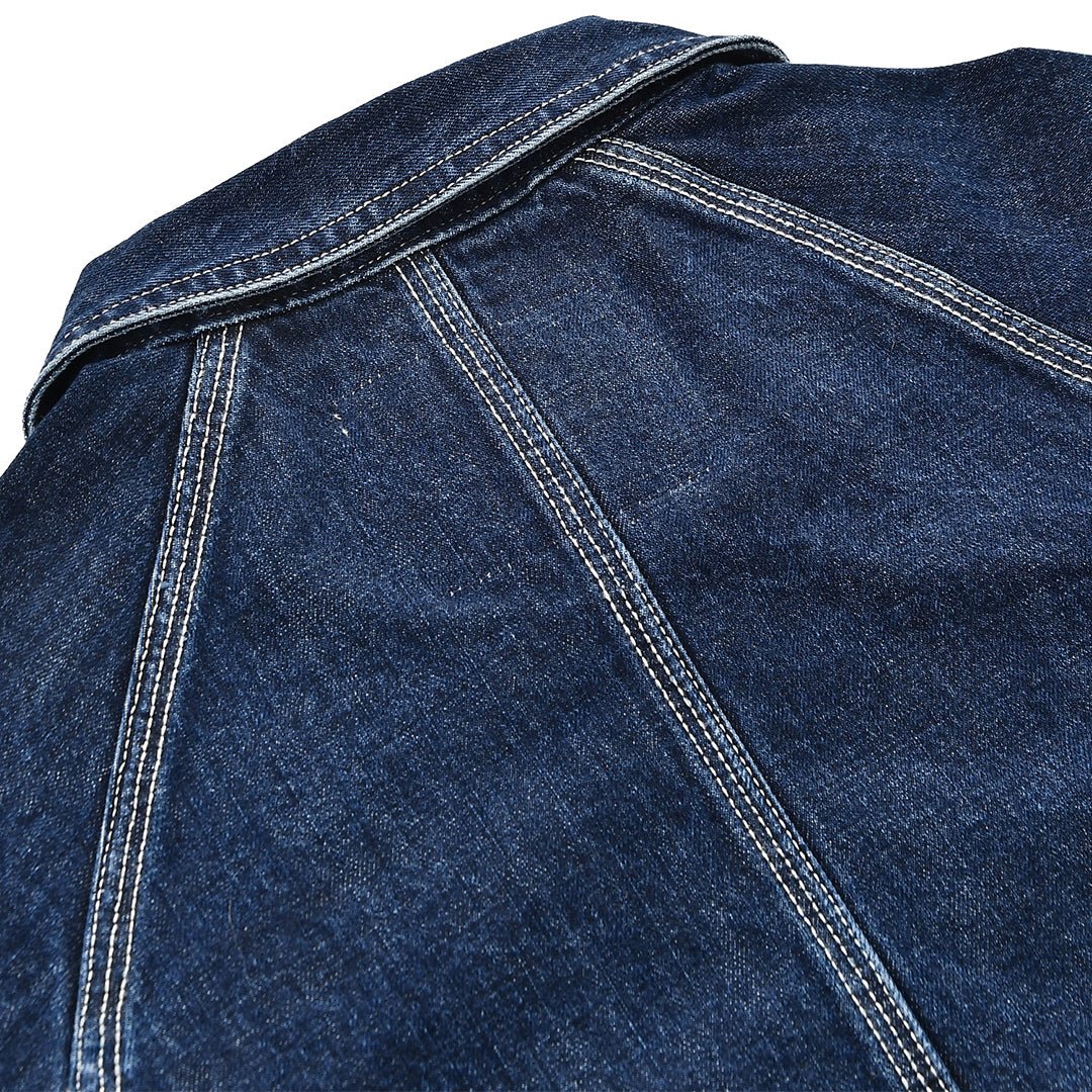 1930’S FRENCH BTF - V2 RAILWAY RANGER BELT JACKET (DR0082) - Nttitudoo MFG